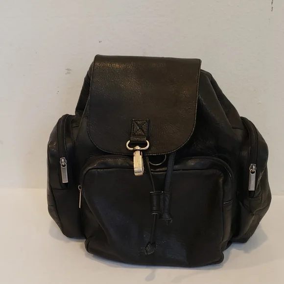 Genuine Leather Backpack Multi-functional Elegant unisex - Picture 14 of 16